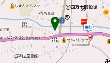 大西美容室の地図画像