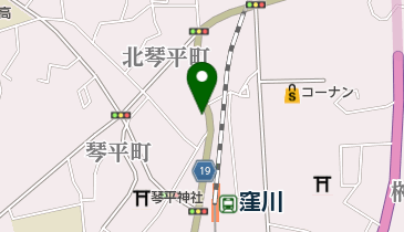 シャイン美容室の地図画像