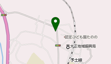 にしもり美容室の地図画像