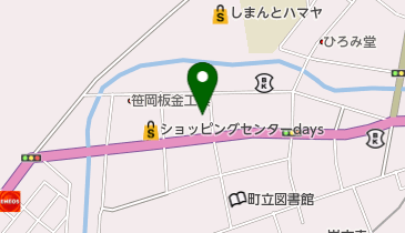 ヴィヴラビ美容室の地図画像