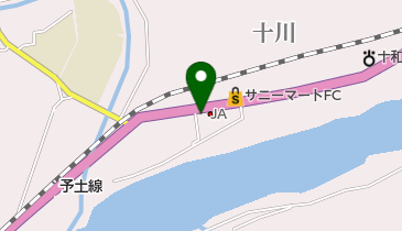 岡田理容所の地図画像