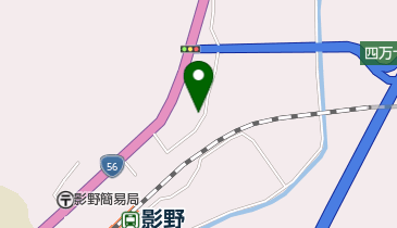 椿食堂の地図画像