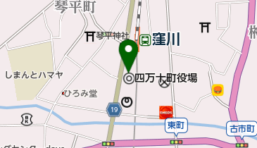 高知県地域支援企画員の地図画像