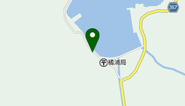 橘浦区役場の地図画像