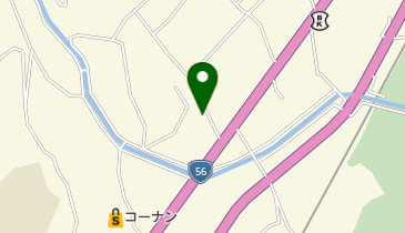 青星大方急送の地図画像