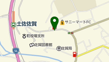 でんきのしきちの地図画像