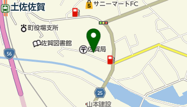 千屋文具店の地図画像