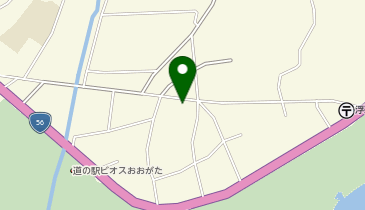 萩原理容店の地図画像