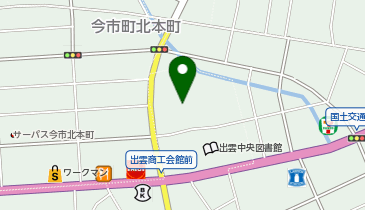 島根県出雲合同庁舎 受付案内の地図画像