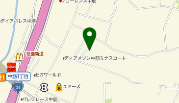 堀尾珠算学校 本校の地図画像