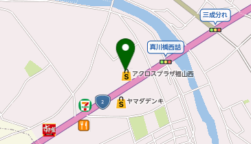 プラスFの地図画像