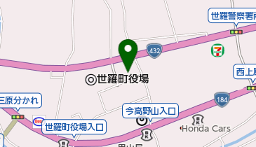 せらまちタクシー受付センターの地図画像