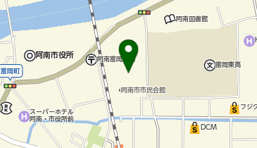 阿南ひまわり会館の地図画像