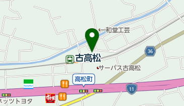 サロン・ド・シルクの地図画像