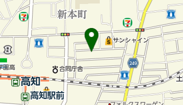 北岡理容の地図画像