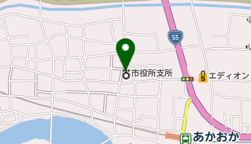 香南市 赤岡市民館の地図画像