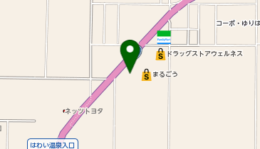 つるや和風レストランの地図画像