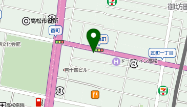 三菱UFJモルガン・スタンレー証券株式会社高松支店の地図画像