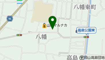 やはた動物病院の地図画像