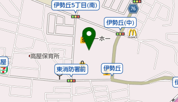 ペットランドユーホー伊勢丘店の地図画像