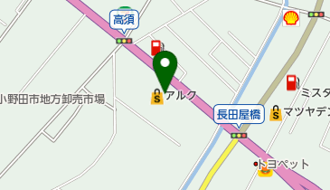 おしゃれ館ベニヤの地図画像