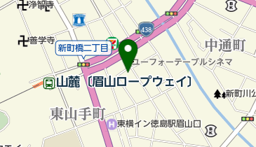 舶来洋品ヌーベルきよしげの地図画像