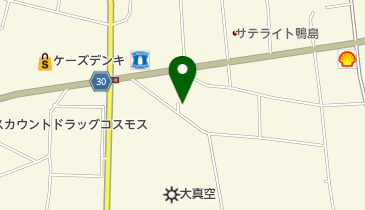 エホバの証人の徳島県吉野川市吉野川会衆の地図画像