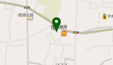 つた美容室の地図画像