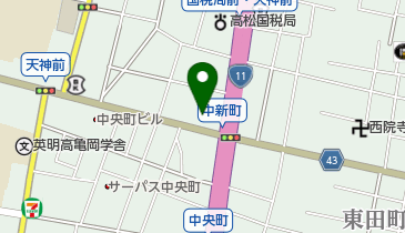 ELS受験センターの地図画像