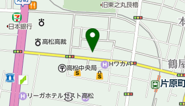 THE-GLASSGARDEN新開眼鏡店の地図画像