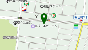 香川県後期高齢者医療広域連合の地図画像