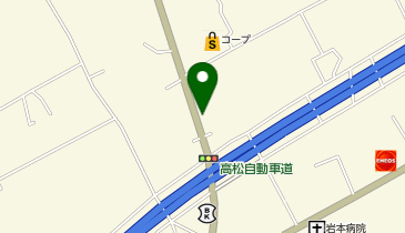 メガネサロンエビナの地図画像