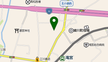 綾川町役場 滝宮公民館の地図画像