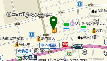メガネのクスノセの地図画像