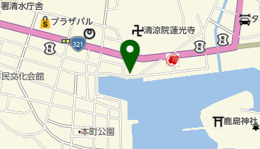 読売センター土佐清水の地図画像