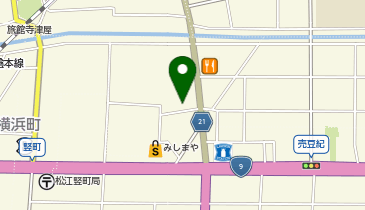 ヤマハ・パルス・米子楽器社松江店の地図画像