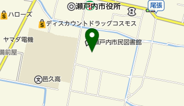 瀬戸内市役所 教育委員会 総務学務課 青少年育成センターの地図画像