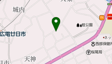 グループホームほのぼの苑廿日市東の地図画像