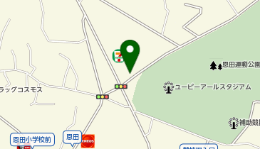 オートガレージの地図画像