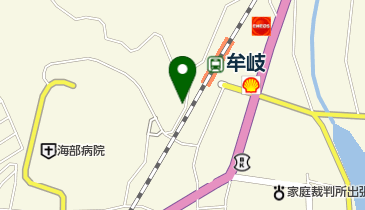 魚秀やかたの地図画像