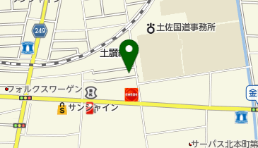 ヘアースタジオCOCOROの地図画像