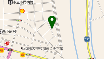 なかむら庵の地図画像