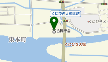 松江保護観察所の地図画像