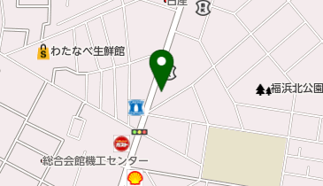 ダイヤクリーニング株式会社 福浜店の地図画像