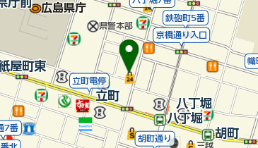 占いラ・ビアンの地図画像