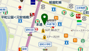 株式会社和光 本通店の地図画像