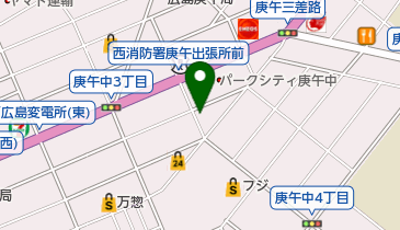 庚午中大谷整骨院の地図画像