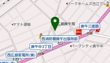 すずらん薬局 庚午店の地図画像