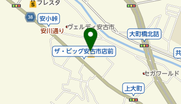 アミューズメントスペースGET安古市店の地図画像