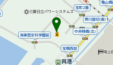 ヒコーセンゆめタウン呉店の地図画像